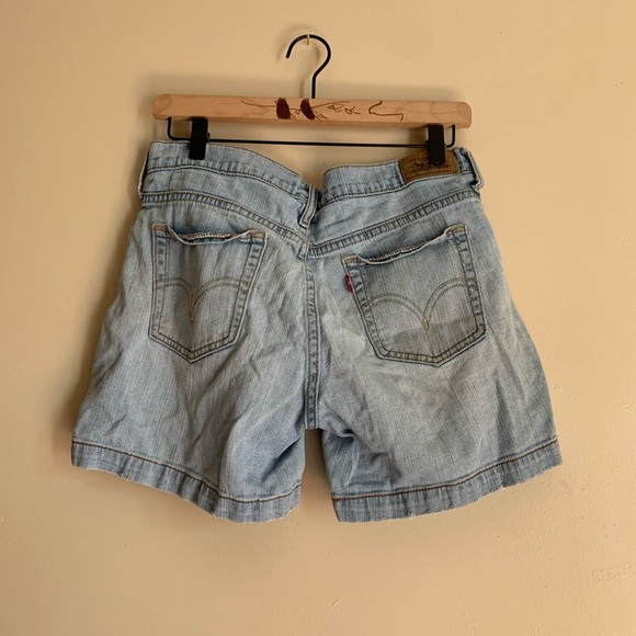 Levi’s 515 Denim Cotton Blue Women Shorts Bottoms Size 10 Casual Summer Clothing - Picture 2 of 3